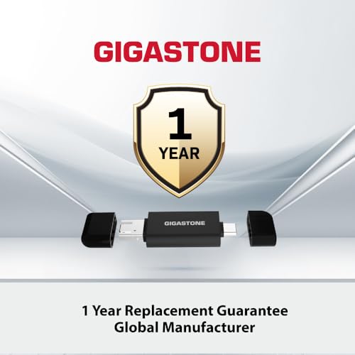 GIGASTONE SD Card Reader 2-Pack, 5-in-1 USB-A/USB-C Card Reader, Dual Slot for SD/Micro SD/SDHC/SDXC, Compatible with Laptop, PC, iPhone16/15, MacBook Pro/Air, iPad Pro, Android - color: 5-in-1 Card Reader 2 Pack