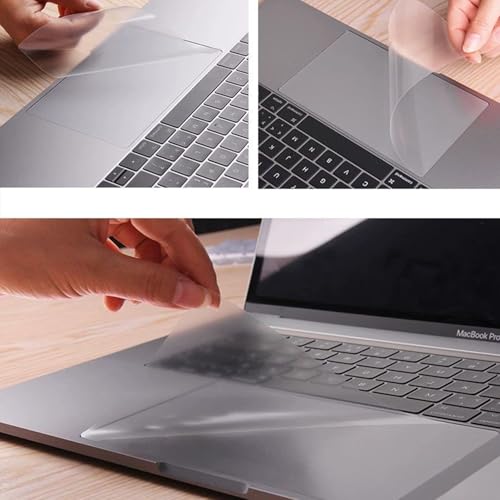 2 Pack Trackpad Protector Cover for 2026-2022 MacBook Air 13.6" M5 M4 M3 M2 Chip Model A3240 A3113 A2681 A3115 with Touch ID Clear Anti-Scratch Touch Pad Protector