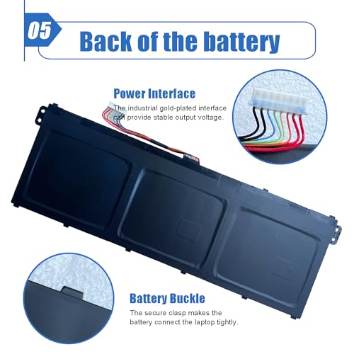 AP18C4K 11.4V 48Wh/4200mAh Laptop Battery Compatible with Acer Aspire 3 A315-42 A315-54 Aspire 5 A514-52 A515-43 A515-44G A515-52K A515-54 Swift S40-51 SF314-41 SF314-57 Series Notebook