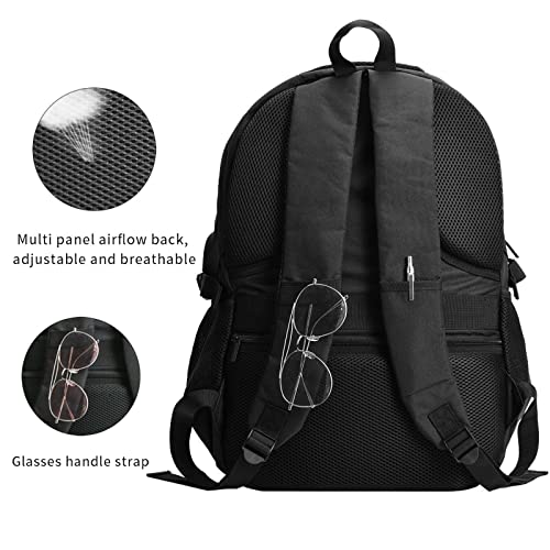 Travel Laptop Backpack Business Backpack for Men Women 1cfcb4425a830e95d55e14f266e5fc0 Travel Backpack with USB Charging Port