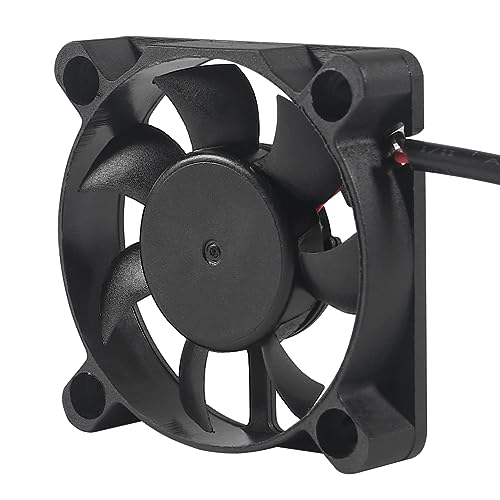 ACEIRMC 4pcs 50mm USB Brushless Cooling Fan 50mm x10mm DC 5V Quiet Cooling Fan 5010 Mini Computer Fan for Small Appliances Series Replacement (5010 5V USB) - color: 5010 5V USB