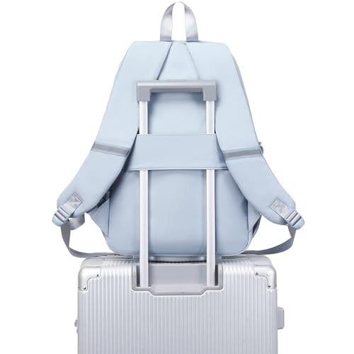 abshoo School Backpack for Girls Bookbag with Lunch Bag Teen Girls School Bag Travel Daypack (LightsteelBlue) - color: Lightsteelblue