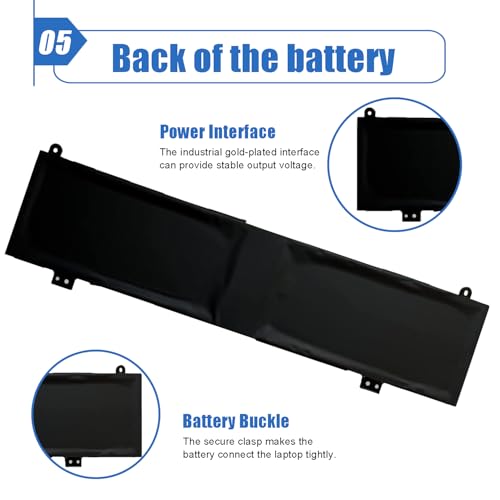 C41N2013 90Wh Laptop Battery for ASUS ROG Zephyrus G15 G513 G513QR G513QY G533 G533QS GA503 GA503QM Series ROG Strix G513 G713 Scar G533 15.4V - size: 11.46*3.18*0.37 inch C41N2013