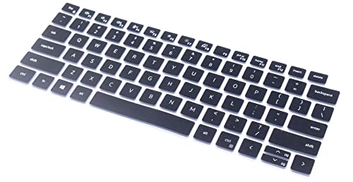 Silicone Keyboard Cover Skin Compatible for Dell Latitude 14" 5420 5430 5431 7410 7420 7430, Dell Latitude 15.6" 7520, Dell Latitude 9000 9510 9520 9420 9430 Laptop (Black) - color: Black