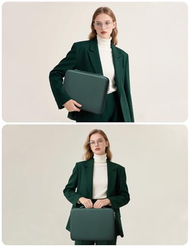 HYZUO 17-17.3 Inch Hard Shell Laptop Case Sleeve, Midnight Green | for 17" 17.3" HP/Dell/ASUS/Acer/Lenovo/LG/Toshiba/MSI Gaming Laptop/Razer Blade 17/18, Notebook Protective Cover Men Women - color: Midnight Green, size: 17-17.3 Inch