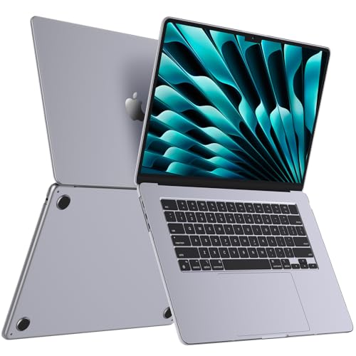 Soonjet for MacBook Air 15 inch Case M5 M4 M3 M2 2026-2023 Laptop Cover | Invisible Armor, Clear Matte, Protective Hard Shell, Ultra Thin, Anti Fingerprint & Crack, Scratch Resistant, Close Seamless - color: Matte Clear