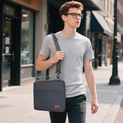 KIZUNA Laptop Sleeve Case 17 Inch Computer Carrying Bag for LG Gram 17/Dell G7/17.3" Lenovo ThinkBook Plus 1717" Lenovo IdeaPad 3i Gen7/17.3" Legion 5/5i/IdeaPad L340/HP Gaming Pavilion 17,Grey - size: 17 Inch/LG gram 17