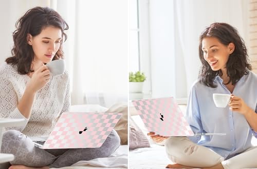 Tuiklol for MacBook Air 13 inch Case M5 2026 M4 2025 M3 2024 M2 2022 Release Model A3449 A3240 A3113 A2681,Plastic Hard Shell Cover for MacBook Air 13.6 with Touch ID, Grid - color: Grid