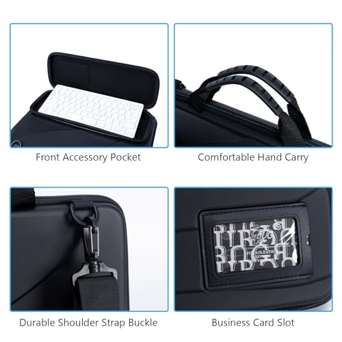 Laptop Sun Shade Bag for 13-14 Inch,Chromebook Protective Sleeve Case Blocks Sunlight with Portable Shield Cover for Working Outside,Protects Privacy, Anti-Glare, Computer Hard Shell (Patent Pending) - size: 13-14inch