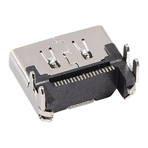 Zerone 5Pcs HDMI Port for, HDMI Port Socket Interface Connector Replacement Repair Part for 4 Console