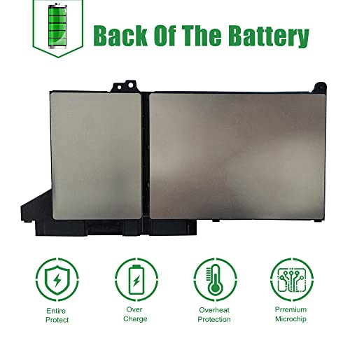 0G74G 02PFPW Laptop Battery Replacement for Dell Latitude 5300 5310 7300 7400 P97G P97G001 P97G002 P96G P96G002 P96G003 P99G P99G001 P100G P100G001 Series OG74G 2PFPW 11.4V 42Wh 3500mAh - size: 10.2*5.9*1.2inch 0G74G