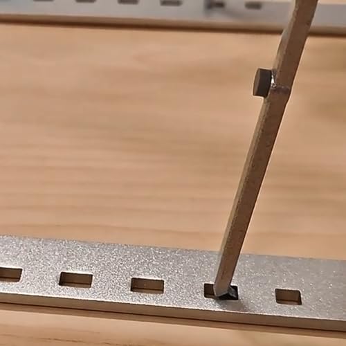 Adjustable Aluminium Laptop Stand for Desk, Ergonomic Foldable Portable Notebook Holder, Compatible with MacBook Pro/Air, Dell, HP, Asus, Lenovo, 10-15.6" Laptops (Silver)