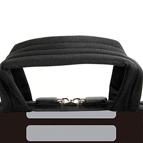 AMARY 14" 15" 15.4" 15.6" laptop sleeve chromebook case adjustable shoulder strap with handle accessory pocket for men women (Games) - color: Games
