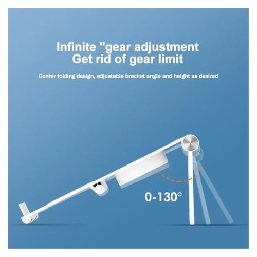 D33 Portable Laptop Cooling Bracket for 16'' Or Less Notebooks Cooler Stand W/ 2 Fan Foldable Air-Cooled Game Laptop Cooling Pad
