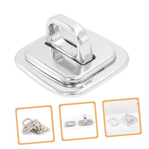 Operitacx 4pcs Computer Lock Desk Mount Anchor Cable Security Base Plate for Laptop Theft Deterrent