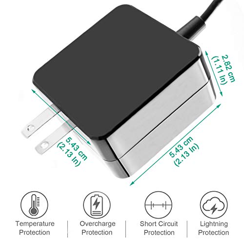 26W 12V 2.2A AC Adapter Charger Fit for Samsung Chromebook 3 XE500C13 XE501C13 XE500C12 PA-1250-98 PA-1250-96 W14-026N1A BA44-00322A PA3N40W AD-2612AUS Laptop Power Supply Cord