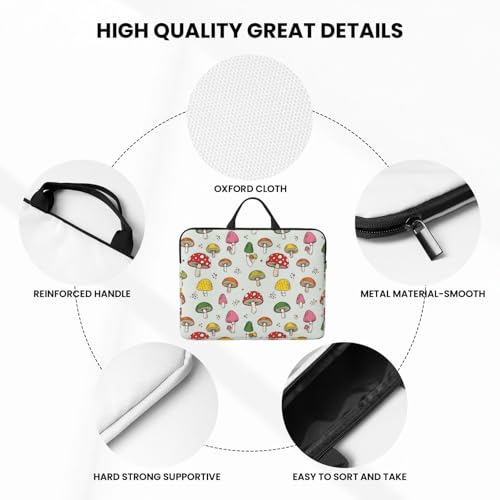 Laptop Case 14 Inch, Soft Shockproof Laptop Sleeve with Handle, Protective Bag - color: Pattern (665)