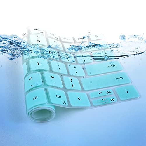 Keyboard Cover for Dell Inspiron 16 5620 5625 7620 7630, Dell Inspiron 14 5000 7000 5410 5415 5418 5420 5425 7415 7420 7415 7420 7425 7430, Inspiron 13 5310 /Dell Latitude 3320 3420-MG - color: MintGreen