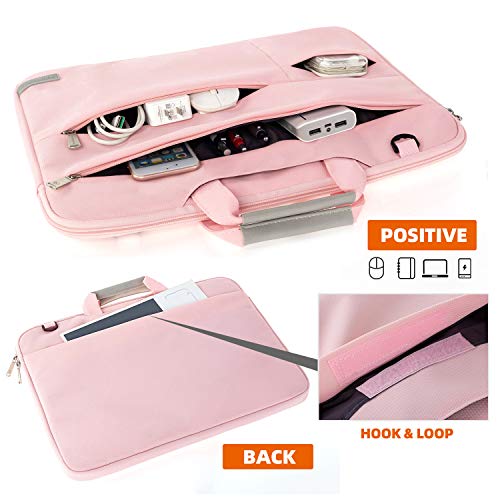 KINGSLONG Laptop Bag, Laptop Case Sleeve with strap, Laptop Case Bag Lightweight Slim Computer Bag Notebook Carrying Cover