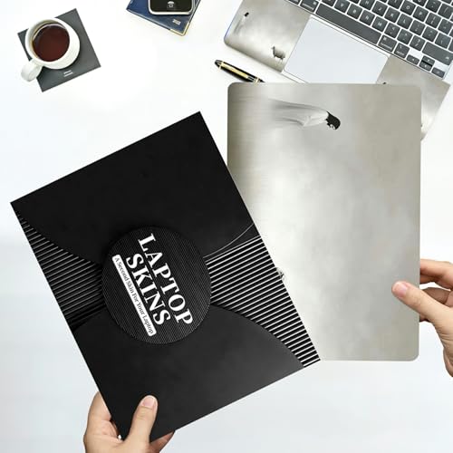 Universal Laptop Skin Sticker with 2 Wrist Pad Decals, 3-Piece Removable Vinyl Laptop Cover, Mist Jesus Seeks Sheep Waterproof Anti-Scratch, Easy-Trim Fit for 13.3" 14" 15.6" Laptops - color: Mist Jesus Seeks Sheep