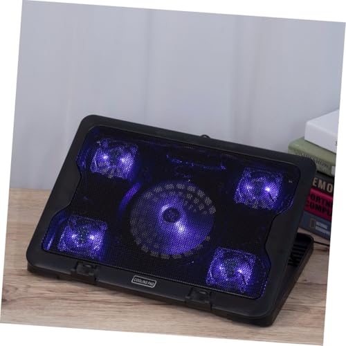 USB-Powered Notebook Cooler Cooling Mat with Fans Energy-Saving Laptop Cooling Pad Stand for Heat Dissipation Easy Installation Compatible with All Laptops