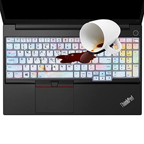 Keyboard Cover for 15.6" Lenovo ThinkPad E15 Gen 4/3/2, ThinkPad L15 Gen 2/1, ThinkPad T15 T15p T15g P15 P15s P15v Gen 3/2/1, ThinkPad E580 E590 E595 L580 L590 P52 P53 P72 P73 T570 T575 T580 T590 -DL - color: Colors