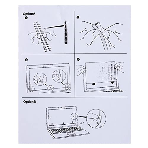 Magnetic Privacy Screen, 11.6-27 Inch Removable Laptop Privacy Filter, Anti-Glare (27inch/59.8x33.7CM) - size: 27inch/59.8x33.7CM