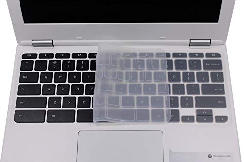 YYubao Keyboard Skin Cover Compatible with 11.6" Lenovo Chromebook C330, Chromebook N20 N21 N22 N23 100e 300e 500e, 11.6" Flex 11 Chromebook, 14" Chromebook N42 N42-20 - Clear - color: Clear