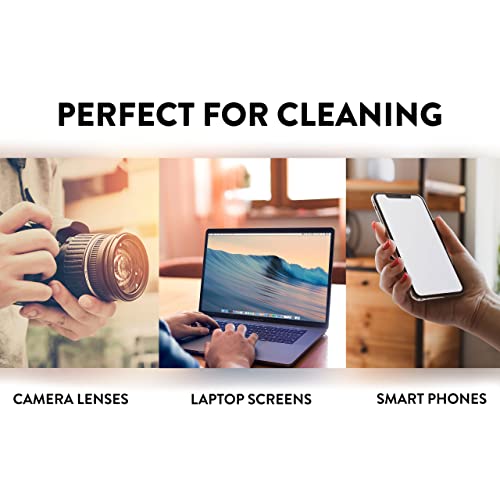 Apex Lens Cleaner Spray Solution for Reading Eye Glasses | Sunglasses | Phone and Laptop Screens | Cleaning Cloth Included (1)