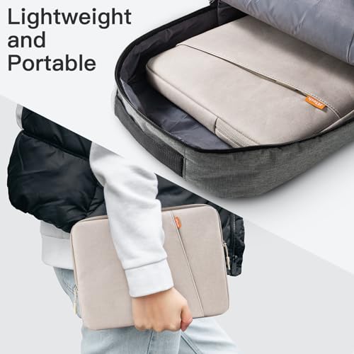 JETech Laptop Sleeve for MacBook Neo (A18 Pro), 14-InchMacBook Air/Pro, MacBook Pro M1-M5 2021-2026, Waterproof Bag Case with Pocket, Compatible with 14 Inch Notebook (Starlight) - color: Starlight, size: 14-Inch