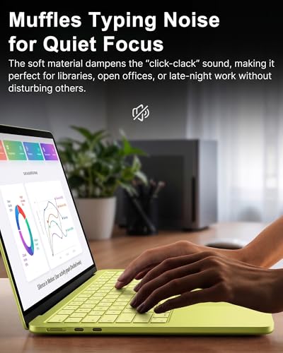 Premium Ultra Thin TPU Keyboard Cover Protector for MacBook Neo 13"(2026, 256G, Non-Touch ID) US Layout Clear Keyboard Protector A18 Pro Chip