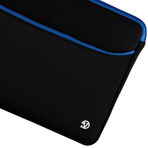 Vangoddy 13" Laptop Sleeve, Black/Blue (NBKLEA652) - color: Black/Blue, size: 13-13.3"