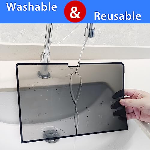 ZOEGAA MacBook Air 13.6 inch Privacy Screen, Removable Privacy Screen MacBook Air 13.6 & 13 inch 2022-2026 (M2, M3, M4, M5), Reusable Laptop Screen Protector Anti-Glare Blue Ray Reduction - size: MacBook Air 13.6 in