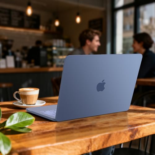 B BELK for MacBook Neo Case 13 inch 2026 (Model A3404, A18 Pro), Indigo | Matte Hard Shell Case with Keyboard Cover & Screen Protector for Mac Noe Case, Lightweight, Scratch Resistant, Snap-On Design - color: Indigo