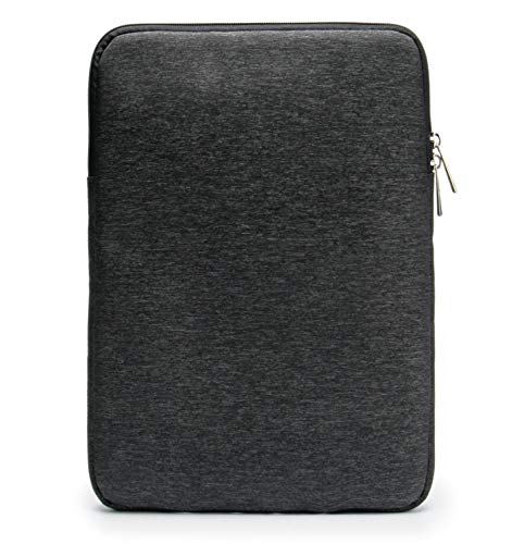 Kinmac 360° Protective Vertical Laptop Sleeve Case Cover Bag with Pocket for MacBook Air 13 inch,iPad Pro 13" and 12.5-13.3 inch HP Lenovo Dell ASUS Acer Laptop Computer (Black) - color: Black, size: 12.5 inch-13.3 inch