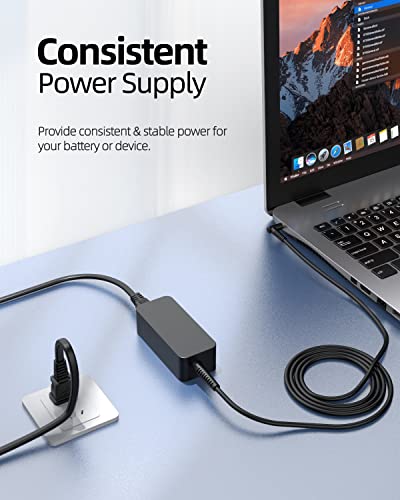 Superer 45W AC Charger Fit for HP 14-dq0xxx 14-dq0051dx 14-dq0052dx 14-dq0054dx 14-dq0055dx 14-dq0011dx 14-dq0002dx 14-dq0003dx 14-dq0005dx 14-dq0035dx Model Laptop Power Cord Supply