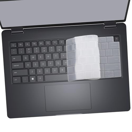 Keyboard Cover for 2026 2025 Dell Pro 14 PC14250/14255,Pro 14 Plus PB14250/14255,Pro 14 Max MC14250/14255 14'' (NOT FIT Dell Pro Max 14 Premium & Education/Rugged/Essential 14)-Clear - color: Clear