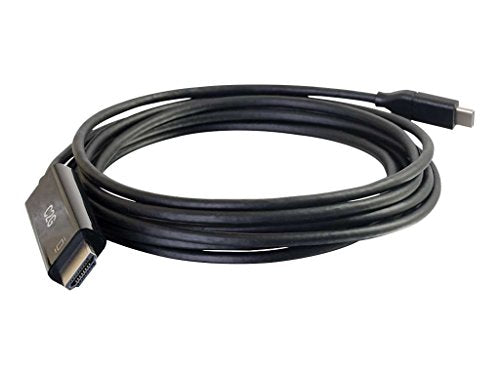 C2G USB Adapter, HDMI Adapter, USB C to HDMI, 4K, 60Hz, Black, 3 Feet (0.91 Meters), Cables to Go 26888 - size: 3 Feet