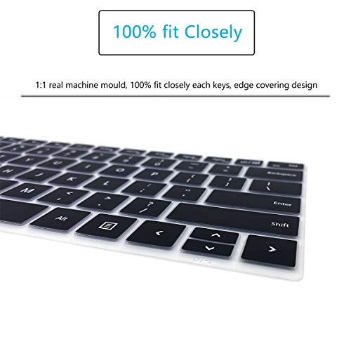 Keyboard Cover for Microsoft Surface Book 3/Surface Book 2 13.5" 15", Surface Laptop 5/4 /3 13.5" 15", Surface Laptop Protective Cover Skin -Black - color: Black