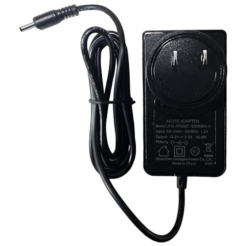 Molegar Laptop Charger,12V/3A DC Adapter Compatible with 5205U/N5100/N95/N5095/J4125 Laptops, for Office, Business, Study,and Daily Use