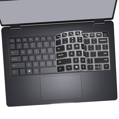 Keyboard Cover for 2026 2025 Dell Pro 14 PC14250/14255,Pro 14 Plus PB14250/14255,Pro 14 Max MC14250/14255 14'' (NOT FIT Dell Pro Max 14 Premium & Education/Rugged/Essential 14)-Black - color: Black