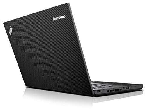 LidStyles Vinyl Protection Skin Kit Decal Sticker Compatible with Lenovo Thinkpad T440p (Black Carbon Fiber) - color: Black Carbon Fiber