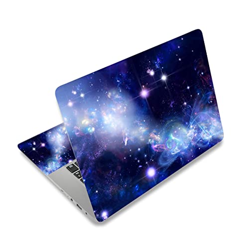 Laptop Skin Sticker Decal,12" 13" 13.3" 14" 15" 15.4" 15.6" Laptop Skin Sticker Protector Cover for Toshiba Hp Samsung Dell Apple Acer Leonovo Sony Asus Laptop Notebook (Galaxy) - color: Galaxy