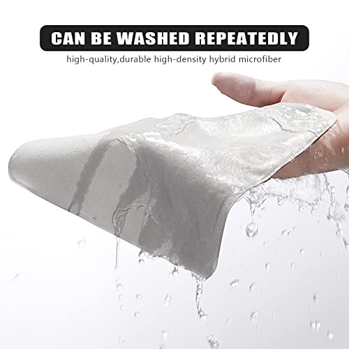 Microfiber Liner Cleaning Cloth 15" 16" MacBook Air/MacBook Pro Screen Keyboard Imprint Protection, Keyboard Protector Compatible with MacBook Air 15.3" /MacBook Pro 15"/MacBook Pro 16" - color: Grey(1 Pack), size: 13.19" x 8.66"