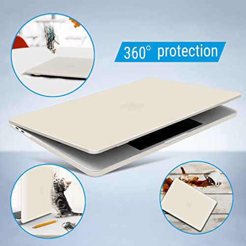 IBENZER Compatible with MacBook Pro 13 Inch Case M2 M1 2026 2025 2024 2023 2022 A2338 A2289 A2251 A2159 A1989 A1706 A1708, Hard Shell Case & Keyboard Cover for Mac Pro 13, Rocky Gray,T13RKGY+1 - color: Rocky Gray