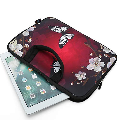 iColor 11 11.6 12 12.1 12.5 inches Laptop Carrying Bag Chromebook Case Notebook Ultrabook Bag Tablet Travel Cover Neoprene Sleeve ICB12-11 - color: Black White