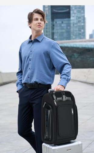 Business Travel Backpack, fit 15.6 Inch Laptop Backpack with USB Port, Waterproof Durable Backpackfor Men Women, Multi-Purpose Black