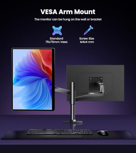 14 Inch Touchscreen Portable Monitor, 1920x1200 FHD IPS Display, 16:10 Aspect Ratio, 100% sRGB, HDMI VGA DVI Inputs, Industrial Touch Screen for POS Kiosk, Laptop, PC, Ras Pi, Game Console - size: 14-inch