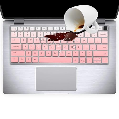 Keyboard Cover for Dell Latitude 14" 3450 3440 5450 5440 5430 5431 5420 7450 7440 7430 7420 7410, Dell Latitude 14" 9420 9430, Latitude 16 7650 7640, Latitude 15.6" 9520 9510 7520 -Ombrepink - color: Ombrepink