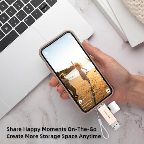 WALNEW SD Card Reader, USB 3.0 & USB-C SD/TF Memory Card Adapter | Supports UHS-I SD/SDHC/SDXC/MicroSD, Compatible with MacBook, PC, iPad, iPhone 15, Samsung Galaxy Android - color: Starlight